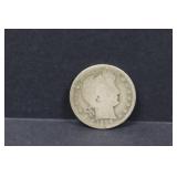 1899 Silver Barber Quarter