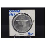 1967 Canadian Goose Silver Dollar Commemorative