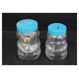Skippy Bear Bank Jars