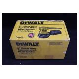 New DeWalt 5" DW421 Orbit Palm Sander+B644