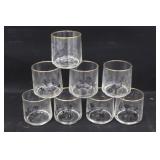 Gold Rim Hunting Bird Glasses