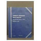 Silver Liberty Standing Half Dollar Coin Book Set