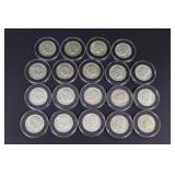 1965-1969 Silver Clad Kennedy Half Dollars