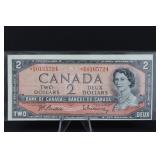 1954 Canada $2 Bill