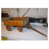 Coca-Cola Wood Crate Wagon