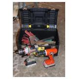Toolbox, hammers & tools