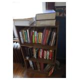 Pressed Wood Bookcase & Books