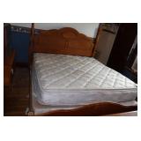 King Size Oak Head & Foot Board