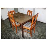 Kitchen Table & 4 Chairs