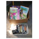 Puzzles, books & DVD