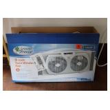 9" Twin Window Fan