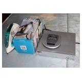 Irons, DVD & Disc Player