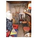 Contents of basement storage room
