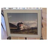 Framed Burlington Route Zephyr Photograph