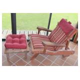Redwood Adjustable Chair & Ottoman