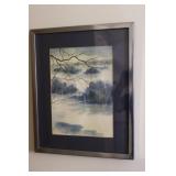 Martha Guthrie Framed Water Color