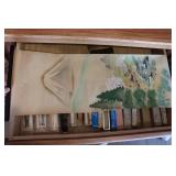 Oriental Scrolls, Fans & Egyptian Bookmarks