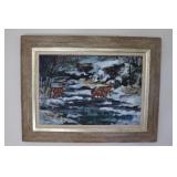 Original David Garrison Oil on Canvas Artwork