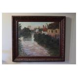 Reproduction Canvas Painting by Fritz Thaulow