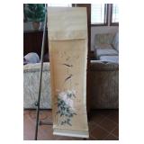 Vintage Japanese Wall Hanging Scroll
