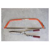 Bow Saw & Wallace Pruners