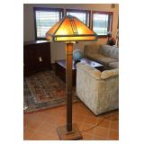 Mission Oak Floor Lamp