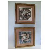 Needle Point Bear & Duck Pictures