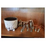 Assorted Bells & Vase