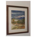 Original David Garrison Water Color Painting