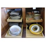Glass & Aluminum Baking dishes