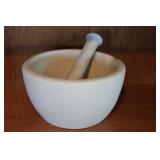 USA Standford 8" Clay Mortar & Pestle