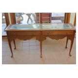 Queen Anne Walnut Sofa Table