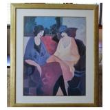 Itzchak Tarkay Tea Time- Maria & Susie Print