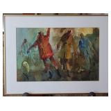 Wendell Mohr "Wait For Us" Original Water Color