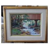 Original David Garrison Oil on Canvas Painting