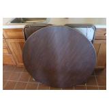 Samsonite Round Card table & 4 Chairs