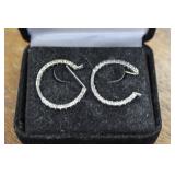 Sterling Hoop Earring