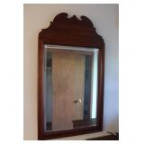 Walnut 26" x 46" Hanging Mirror