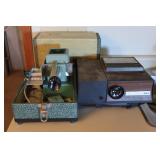 Slide Projectors & Projection Screen