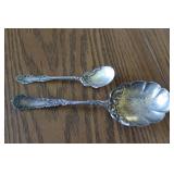 Vintage WM Rogers Bros. Serving Spoons