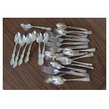 Vintage WM Rogers Bros. Dinnerware Mixed Patterns