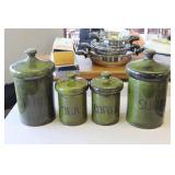 Large Ceramic Canister Set