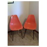MCM Molded Plastic Side Chairs