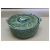 Covered Stoneware Casserole