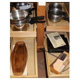 Pots & Pans, Knives, & Sandwich Maker