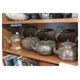 Copper & Cast Iron Teapots