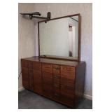 Oak Dresser w/ Mirror