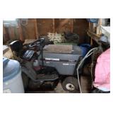 Scrap Iron Contents of Detached Garage