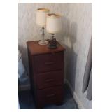 Dresser Lamps & Night Stand