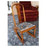 Walnut Sewing Rocker